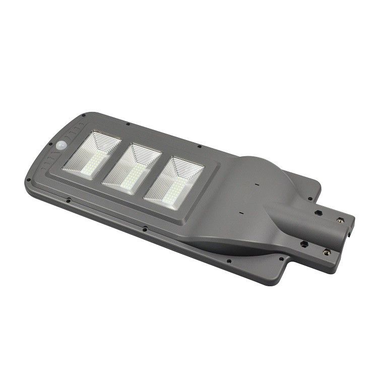 ABS Materials Intelligent Solar Powered LED Street Lights Solar Panel Polysilicon