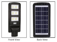 All In One Integrated Solar Led Street Light 20W 40W 60W Black ABS Housing
