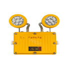 Twin Spots Emergency Led Sign Light Rechargeable Led Light IP54 Aluminum Housing
