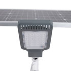 Outdoor Die Casting Aluminum Solar Powered LED Street Lights With CCTV Camera Wifi 4G