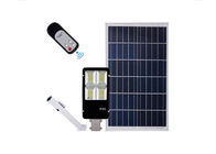 Ip65 Waterproof aluminum Solar Powered LED Street Light Brightness LED Chips With Pole
