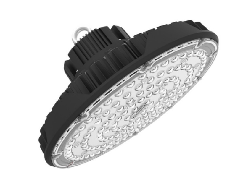 Black IP65 150W LED High Bay Light Fixtures Full Sealed For Street And Pathway