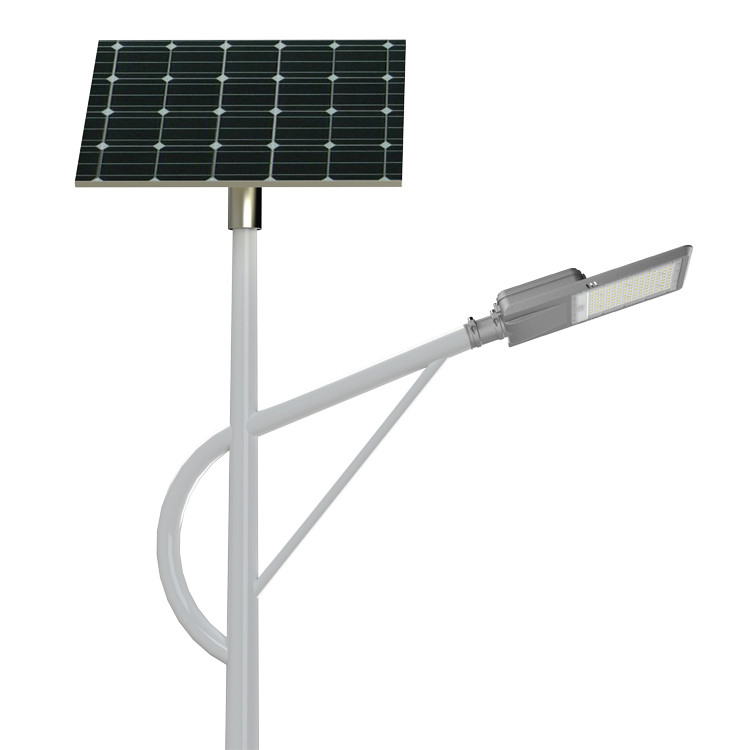 energy saving aluminum smart led solar street light lamp high lumen outdoor led solar street light