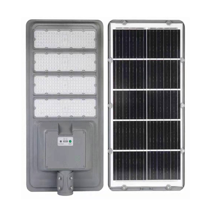 All In One Aluminum Integrated Solar Led Street Light Ip65 Waterproof 300w 400w 500w