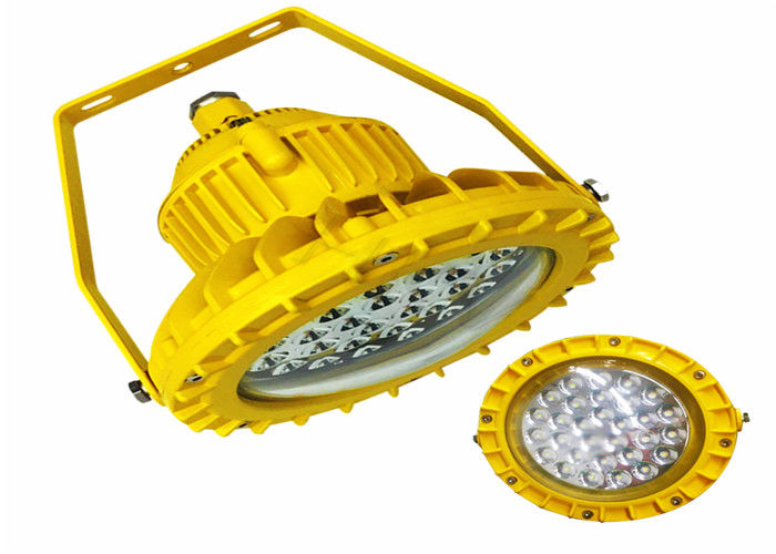 40W Explosion Proof LED Light Fixture With Strengthened Yellow Outermost Shell
