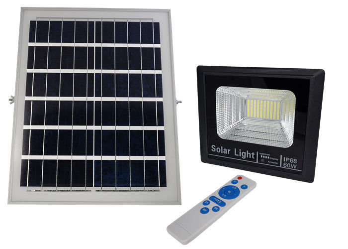 60 Watts Solar High Power LED Floodlight Re - Chargeable Energy Saving