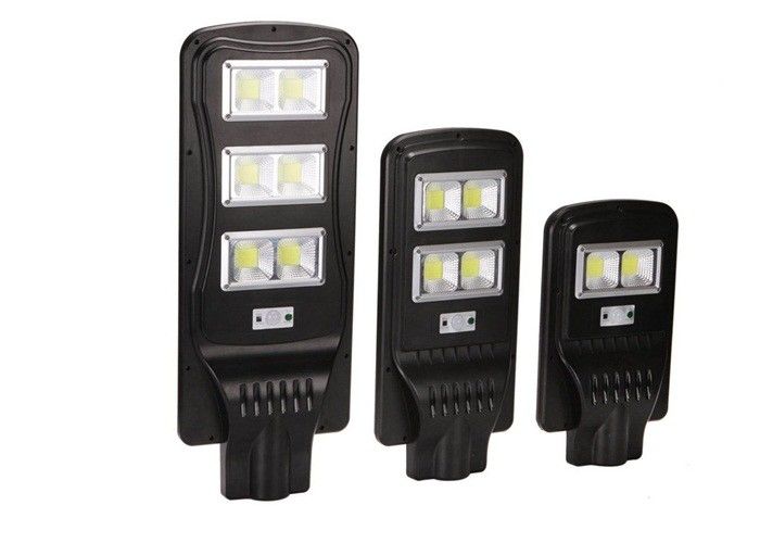 ABS Housing economic cheap price led All In One 60W IP65 COB Chip Solar Garden Street Light
