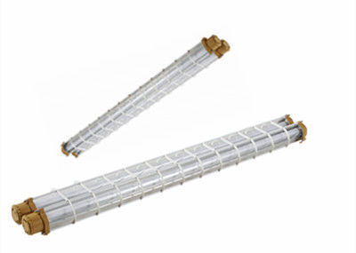 90lm / W Double Tube Light IP65 EX Explosion Proof Led Pole Linear Light Fixtures