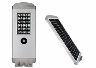 All In One Outdoor Solar Street Lights With Infrared Sensor Working 3 To 5 Rainy Days