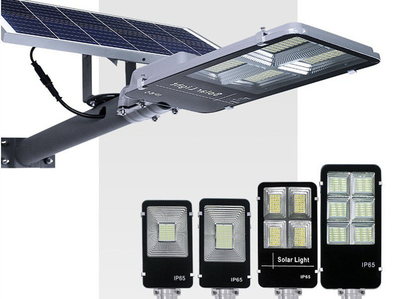 50/100/200/300w Led Street Light With Solar Panel , Solar Powered Street Lamp