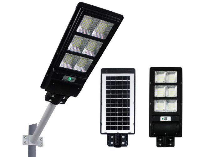 ABS Housing IP65 150w Integrated Solar LED Street Light SMD Chips With Controller