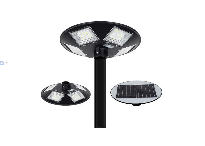 300w Ip65 LED Garden Light Fixtures Abs Housing Solar Garden Lamp With Pole
