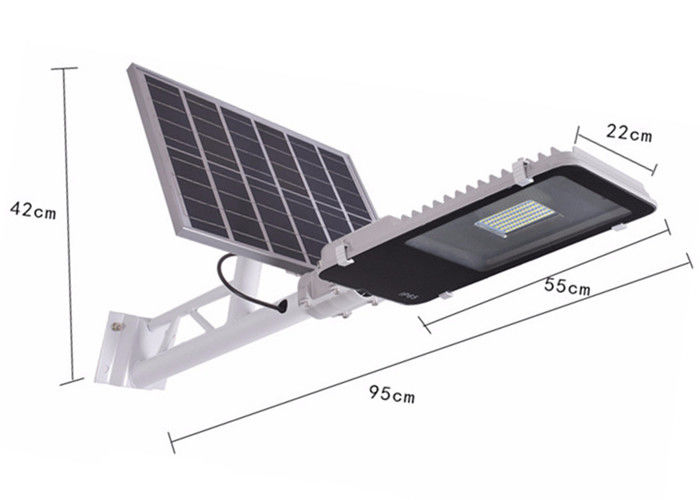 Energy Saving 110LM/W Solar Powered LED Street Lights Rador Motion Sensor