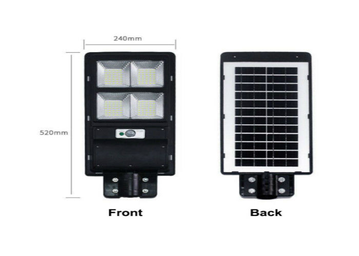 3000K-6500K ABS Aio Solar Street Light With Radar Motion Sensor