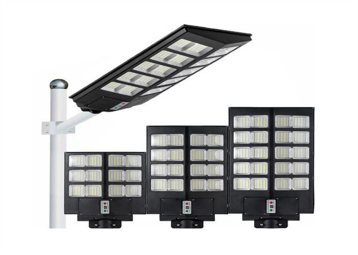 Radar Motion Sensor ABS All In One Solar Powered LED Street Lights With Light Control