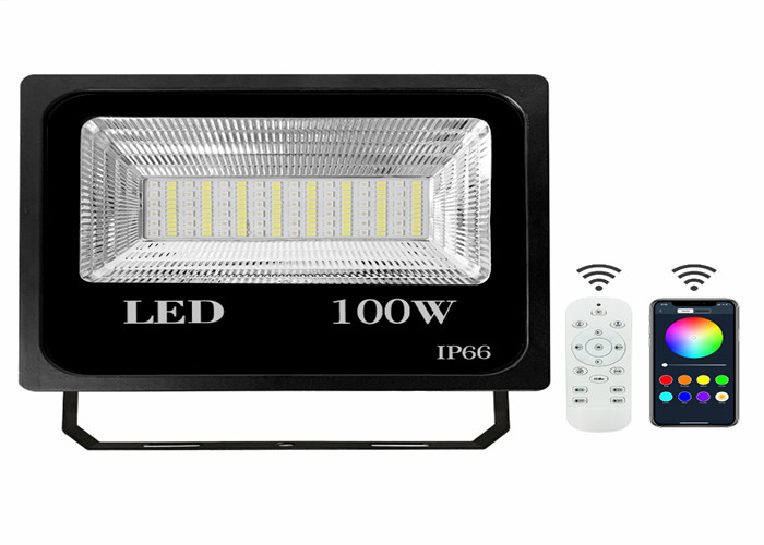 IP65 Waterproof RGB LED Floodlight Aluminum SMD5050 For Garden