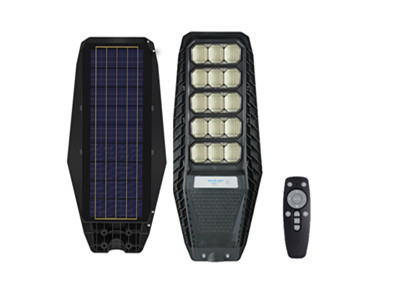 480LED Solar Powered LED Street Lights Integr All In One Remote Control Solar Panel